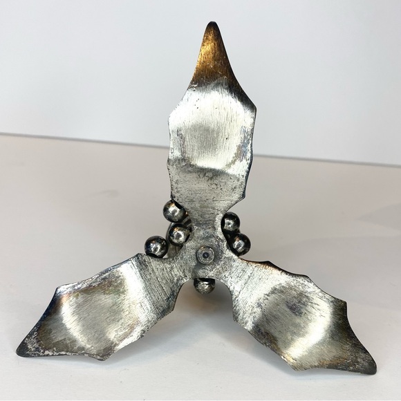 Vintage Christmas Bundle Restoration Hardware Silver Candle Holder, Cards, Mugs - Picture 7 of 11